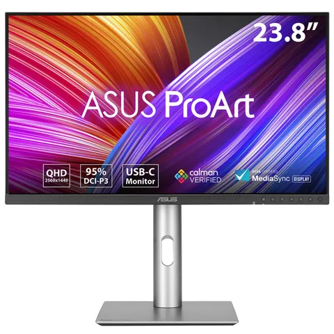 ASUS ProArt Display PA24ACRV computer monitor 60.5 cm (23.8") 2560 x 1440 pixels Quad HD LCD Black