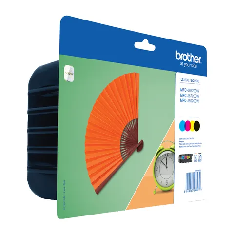 Brother LC129XLVALBPDR ink cartridge 1 pc(s) Original Black, Cyan, Magenta, Yellow