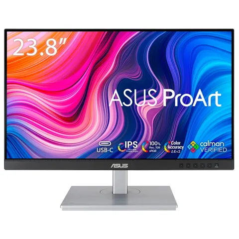 ASUS ProArt PA247CV computer monitor 60.5 cm (23.8") 1920 x 1080 pixels Full HD Black, Silver