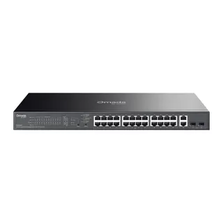 TP-Link ES228GP network switch Managed L2 Gigabit Ethernet (10/100/1000) Power over Ethernet (PoE) Black