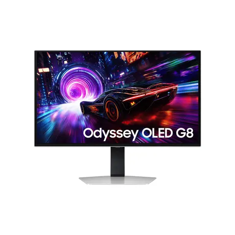 Samsung S32FG810SU computer monitor 81.3 cm (32") 2160 x 3840 pixels 4K Ultra HD OLED Silver