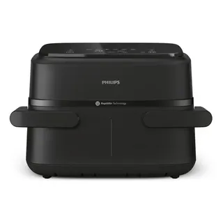 Philips 1000 series NA150/00 fryer Double 7 L Stand-alone 2450 W Hot air fryer Black