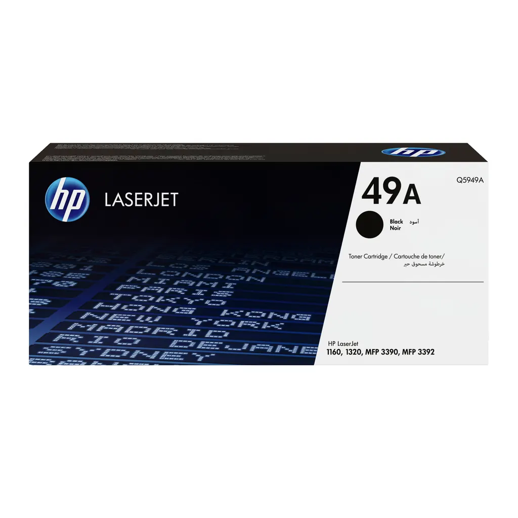 HP 49A Black Original LaserJet Toner Cartridge