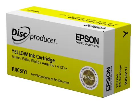 Epson Discproducer Ink PJIC7(Y), Yellow (MOQ=10)