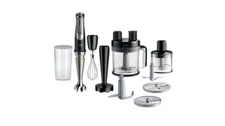Braun MultiQuick 9 MQ 9187XLI 0.6 L Immersion blender 1200 W Black, Stainless steel