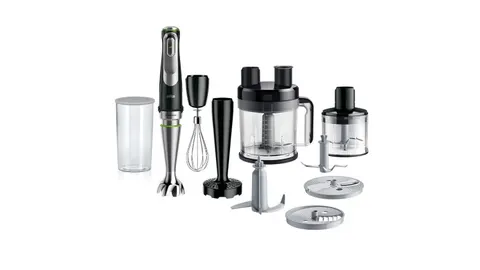 Braun MultiQuick 9 MQ 9187XLI 0.6 L Immersion blender 1200 W Black, Stainless steel