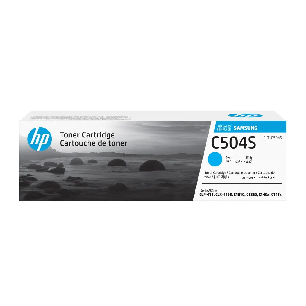 Samsung CLT-C504S Cyan Original Toner Cartridge