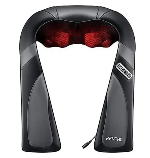 Renpho U-Neck Go massager Back, Legs, Shoulders Grey, Black