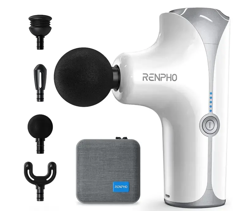 Renpho PEU-RP-GM173-WH massager Universal Black, White, Grey