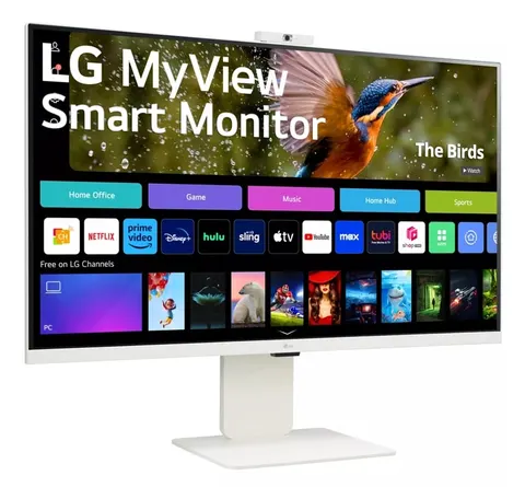 LG MyView Smart computer monitor 80 cm (31.5") 3840 x 2160 pixels 4K Ultra HD LCD White