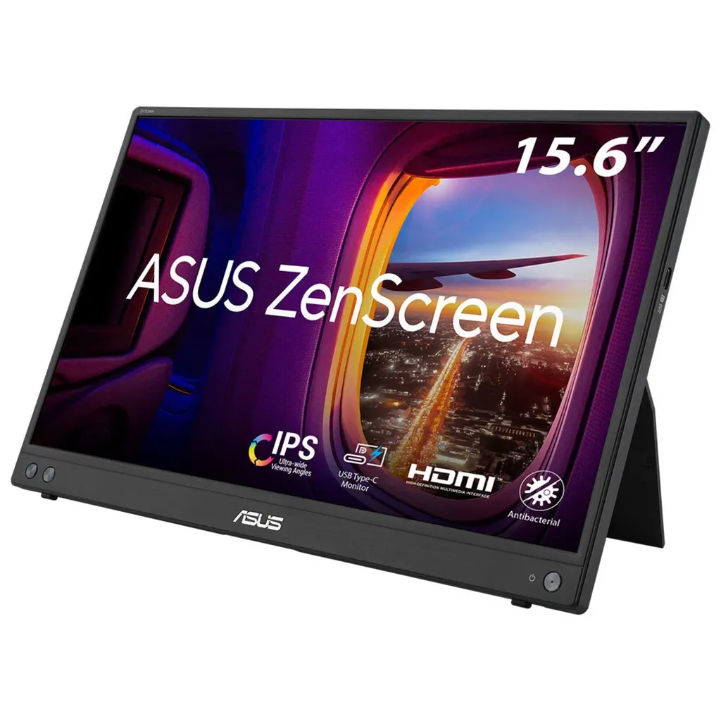 ASUS MB16AHV computer monitor 39.6 cm (15.6") 1920 x 1080 pixels Full HD LCD Black