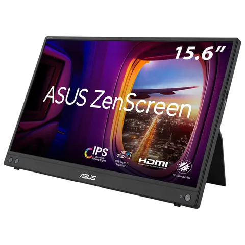 ASUS MB16AHV computer monitor 39.6 cm (15.6") 1920 x 1080 pixels Full HD LCD Black