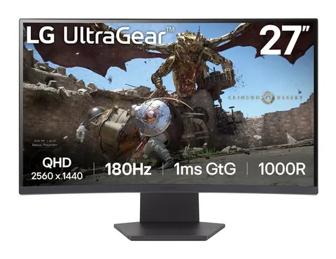 LG 27GS60QC-B computer monitor 68.6 cm (27") 2560 x 1440 pixels Full HD LCD Black