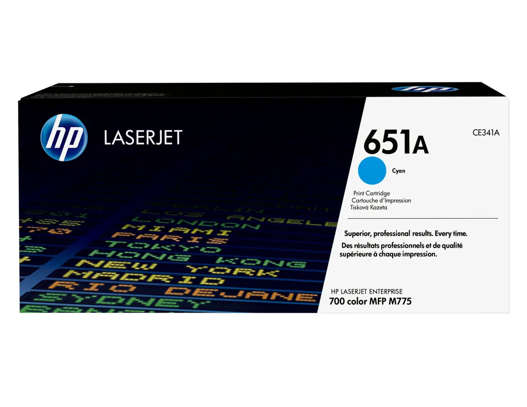 HP 651A Cyan Original LaserJet Toner Cartridge