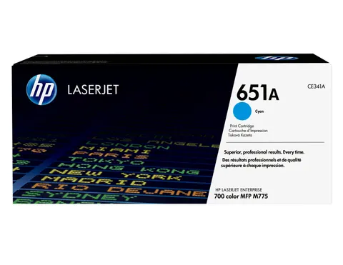 HP 651A Cyan Original LaserJet Toner Cartridge