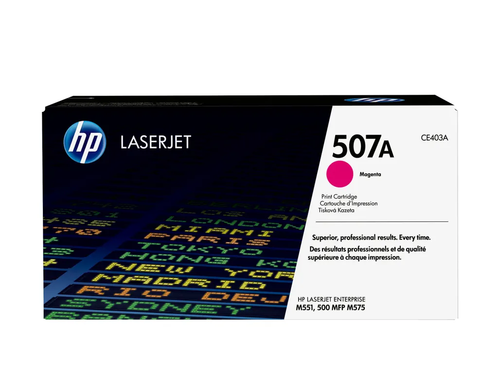 HP 507A Magenta Original LaserJet Toner Cartridge