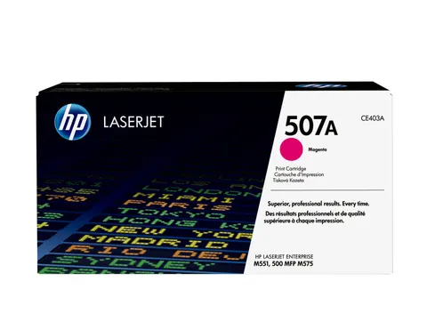 HP 507A Magenta Original LaserJet Toner Cartridge
