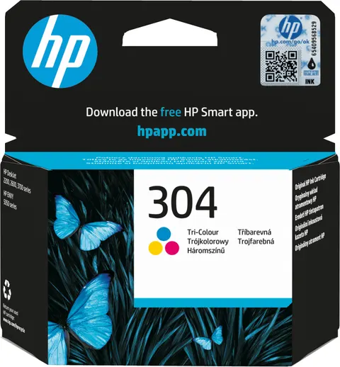 HP 304 Tri-color Original Ink Cartridge