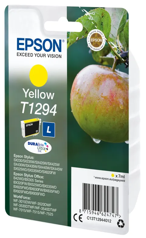 Epson Apple T1294 DURABrite Ultra Single Yellow Ink