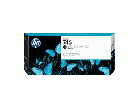 HP 746 300-ml Photo Black DesignJet Ink Cartridge