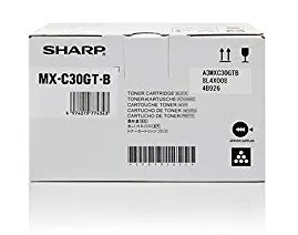 Sharp MXC30GTB toner cartridge 1 pc(s) Original Black