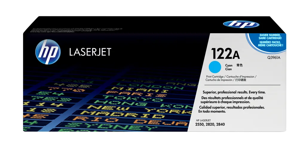 HP 122A Cyan Original LaserJet toner cartridge 1 pc(s)