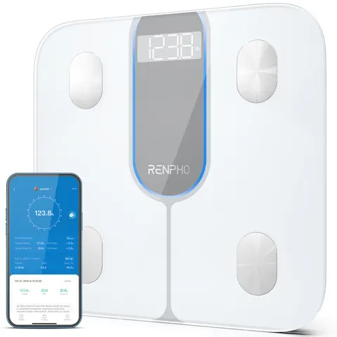 Renpho ELIS 1C Square White Electronic personal scale