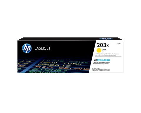 HP LaserJet 203X High Yield Yellow Original Toner Cartridge