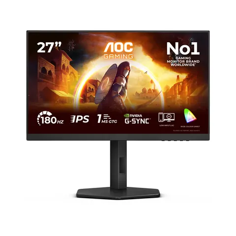 AOC G4 27G4X computer monitor 68.6 cm (27") 1920 x 1080 pixels Full HD LED Black, Grey