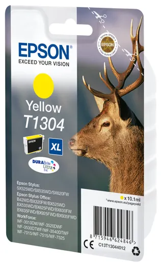 Epson Stag T1304 DURABrite Ultra Single Yellow Ink
