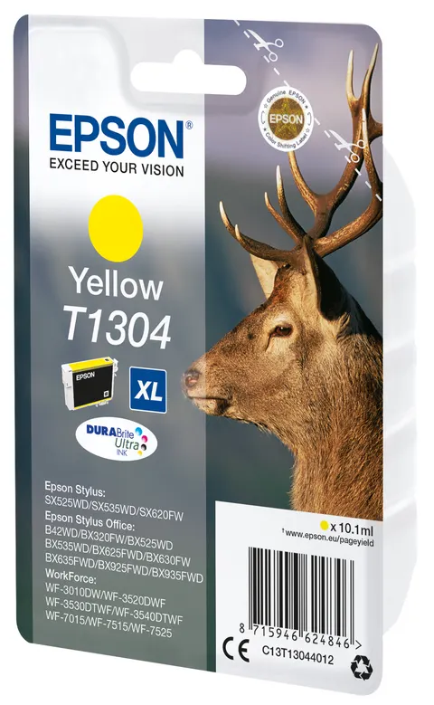 Epson Stag T1304 DURABrite Ultra Single Yellow Ink