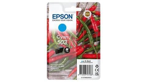 Epson Singlepack Cyan 503 Ink