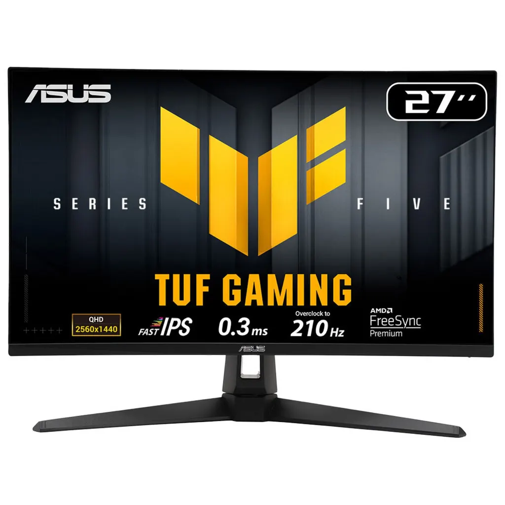ASUS TUF Gaming VG27AQ5A computer monitor 68.6 cm (27") 2560 x 1440 pixels Quad HD LCD Black
