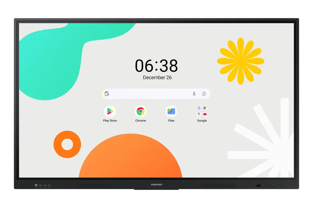Samsung WA75F interactive whiteboard 190.5 cm (75") 3840 x 2160 pixels Touchscreen Black