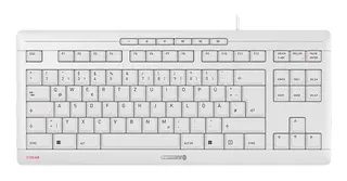 CHERRY STREAM TKL keyboard Universal USB QWERTZ German White
