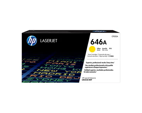 HP 646A Yellow Original LaserJet Toner Cartridge