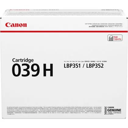 Canon CRG-039 H toner cartridge 1 pc(s) Original Black
