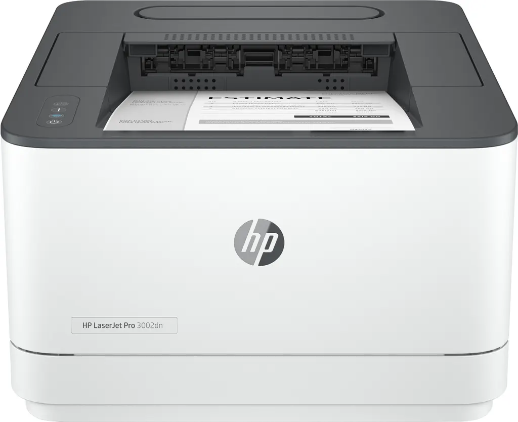 HP LaserJet Pro 3002dn Printer, Black and white, Printer for Small medium business, Print, Dualband Wi-Fi; Strong Security; Energy Efficient; Fast first page out speeds; Two-sided printing; Roam