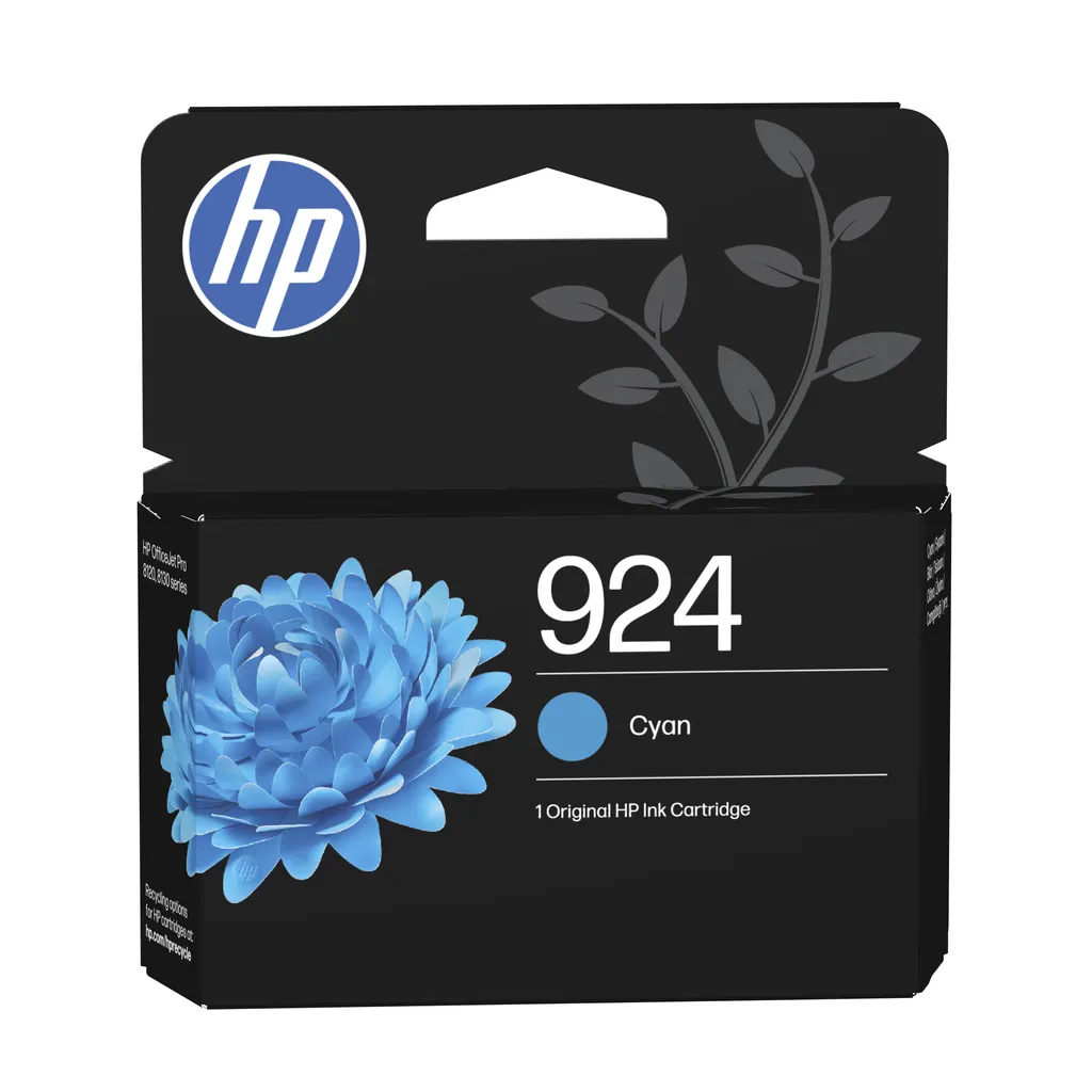 HP 924 Cyan Original Ink Cartridge