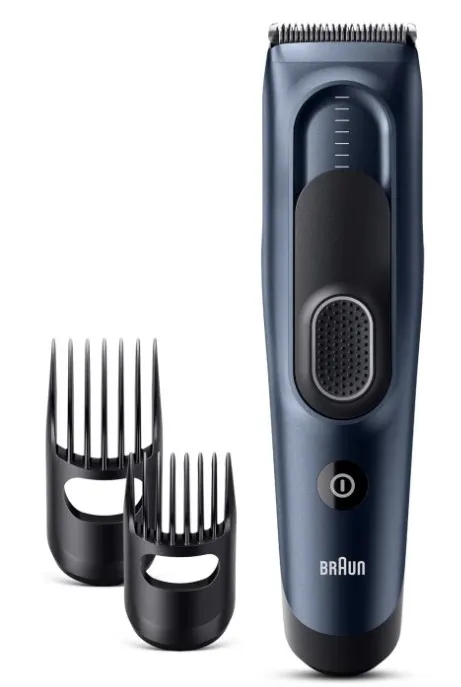 Braun Evinizde saçınızı zahmetsizce kesin ve şekillendirin: Ultra keskin bıçaklar uzunluğu ve kalınlığı nasıl olursa olsun evde saç düzeltmeyi hızlı ve kolay hale getirir. 17 uzunluk: 2 tarak arasından veya taraksız seçin. Memory SafetyLock evde kolay saç düzeltme için son kullanılan ayarı hatırlar ve kilitler. Uzun ömürlü: Kablosuz Saç kesme makineleri uzun ömürlü keskin bıçaklara ve 50 dk. çalışma süresi ile güçlü bir Ni-MH pile sahiptir. Kolaylık için yapıldı: Saç kesme makinelerinin kauçuk kavrayışlı ergonomik sapı rahatlık sağlar ve cihaz akar su altında kolayca temizlenebilir. İlave aksesuarlar: Bu erkek saç düzeltme makinesi iple kapatılan bir çanta ile sunulur ve erkekler için harika bir hediyedir. Blue Nickel-Metal Hydride (NiMH)