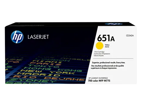 HP 651A Yellow Original LaserJet Toner Cartridge