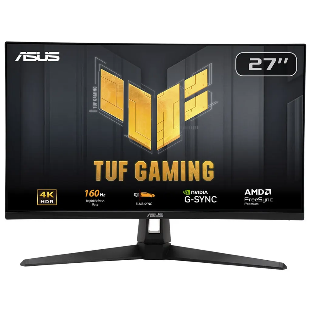 ASUS TUF Gaming VG27UQ1A computer monitor 68.6 cm (27") 3840 x 2160 pixels 4K Ultra HD LCD Black