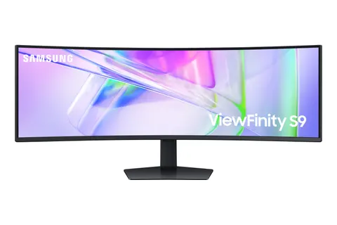Samsung S95UC computer monitor 124.5 cm (49") 5120 x 1440 pixels Dual QHD LCD Black
