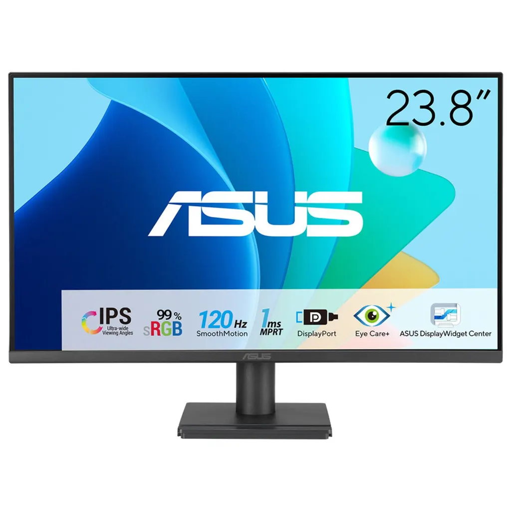 ASUS VA249QG computer monitor 60.5 cm (23.8") 1920 x 1080 pixels Full HD LCD Black
