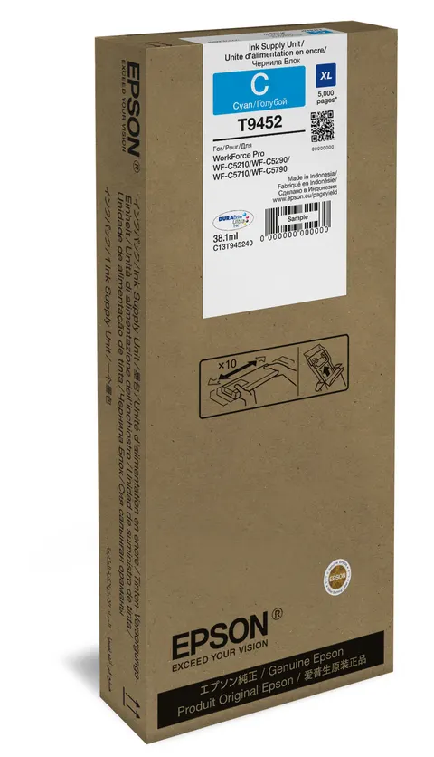 Epson WF-C52xx / WF-C57xx Series Ink Pack XL Cyan
