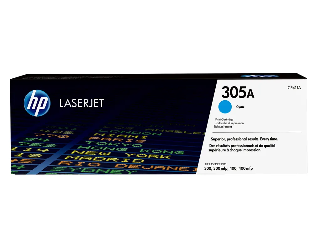 HP 305A Cyan Original LaserJet Toner Cartridge
