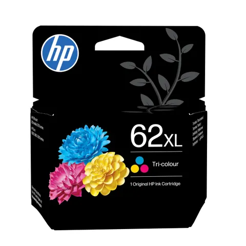 HP 62 Tri-color Original Ink Cartridge